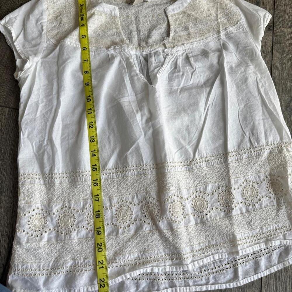 Lucky brand white blouse